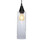 Lustre Pendente Taschibra Anne Transparente Bivolt Cobre