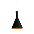 Lustre Pendente Taschibra TD 902 Japonês Preto E27 Bivolt