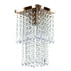 Lustre Plafon De Cristal Acrilico Spark New Cobre