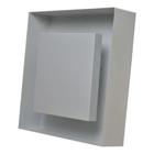 Lustre Plafon Sobrepor 40x40 Para Garagem - Nova Lume