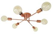 Lustre Teto Moderno - Plafon Sputnik Aranha Para 6 Lâmpadas