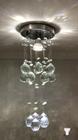 Lustre Torre De Cristais Transparentes