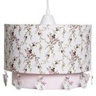 Lustre Tubular Duplo Rosa Ursinhas Quarto Bebê Infantil - Potinho de mel