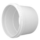 Luva 100mm pvc branco para esgoto fortlev