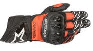Luva Alpinestars GP Pro R3 Couro Preto Vermelho