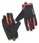 Luva Ciclismo Bike Skin Sport Flat Preto/vermelho