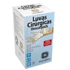 Luva cirurgica 6,5 com pó descarpack caixa com 50 pares