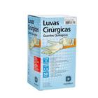 Luva cirurgica 7,0 com pó descarpack caixa com 50 pares