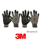 Luva Comfort Grip Gloves 3M 2 Par Borracha De Nitrilo Tam G