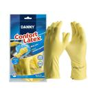 Luva Confort Látex Amarela P, M, G Danny CA 15532 Para limpeza, higiene e trabalhos gerais
