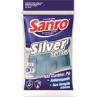 Luva De Borracha Azul Silver Tamanho G Sanro Sanro