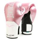 Luva de boxe e muay thai everlast pro style elite v2 rosa