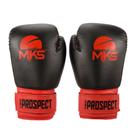 Luva de Boxe Muay Thai MKS Combat New Prospect Black &amp Red