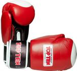 Luva de couro 10 Oz para Boxe, Muay Thai e Kickboxing WAKO - Top Ten