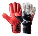 Luva De Goleiro Three Stars Profissional Fox Vermelho Média=