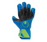 Luva De Goleiro Uhlsport Aquasoft - ul/Preto/Verde Tam 11