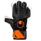 Luva De Goleiro Uhlsport Speed Contact Preta e Laranja - Unissex