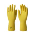 Luva De Latex Amarela Top Forrada - Sanro