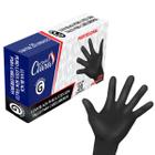 Luva De Latex Preta Maxiblack (caixa Com 20 Unidades)