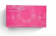 Luva De Procedimento Nitrilo Pink cx c/ 100 unid - Supermax