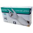 Luva Descartável Latéx c/ Pó Inoven c/ 100un G CA 45332