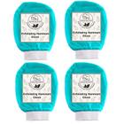 Luva esfoliante Kessa Natural Elephant Face Body Teal x4