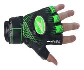 Luva Futsal Poker Training Focus - Preto e Verde T06