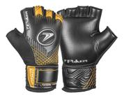 Luva Goleiro Futsal Poker Training Focus Preto e Dourado T07