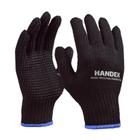 Luva hand tricotada pigmentada preto handex c.a 46128