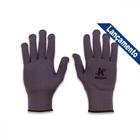 Luva Helanca Kalipso Nylon Cinza  02.03.2.1 . / Kit C/ 12