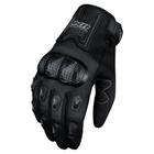 Luva motociclista masculino BLACKOUT 2 preto c/ protetor de articulação