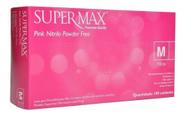 Luva Nitrilica S/Pó Pink C/100 Supermax