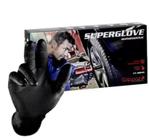Luva Nitrilica SuperSafety Descartável Glove Black Sem Amido CA 38645