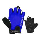 Luva Rontek RT-10 de Ciclismo Dedo curto Kid Azul Tam P