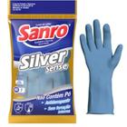 Luva Sanro Silver Tam M Azul CA40134