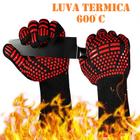 Luva Termica Cozinha Churrasco Profissional Churrasqueira Anti Queimadura Proteção Alta Temperatura