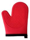 Luva Térmica de Cozinha Silicone Forrada Forno Fogão Pegador Protetora Alta Temperatura Multiuso Lavável