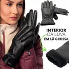 Luva Térmica de Sintético Forrada Unisex Inverno Motoqueiro Tam. Único