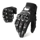 Luva Touch screen Pro Biker impermeável Protetor Dedos Proteção motoboy (M)