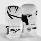 LUVA VENUM MMA SPARRING CHALLENGER EVO 8oz - BRANCO/PRETO