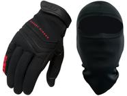 Luva X11 Nitro Win Touchscreen Preta Motociclista + Balaclava