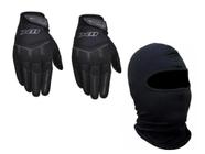 Luva X11 Win Fit Touch Screen + Capuz Balaclava Tamanho M