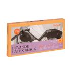 Luvas black latex gloves proart size m 10
