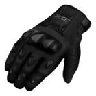 Luvas blackout com protetor com tousch moto bike kart