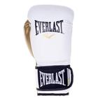 Luvas Boxe Muay Thai - Powerlock Branco Dourado - Everlast