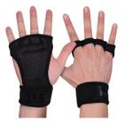 Luvas de Academia Fitness para Treino Musculação Proteção Mãos Punhos Dedos Masculina e Feminina Confortável Neoprene Ajustável MB Fit