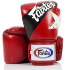 Luvas de boxe Fairtex BGV1 Muay Thai Training 14 onças Nation Red