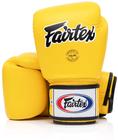 Luvas de boxe Fairtex BGV1 Muay Thai Training 240mL amarelas