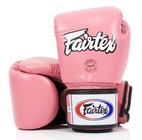 Luvas de boxe Fairtex BGV1BR Muay Thai respiráveis 300ml rosa