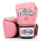 Luvas de Boxe Fairtex BGV1BR Muay Thai - Respiráveis - Rosa